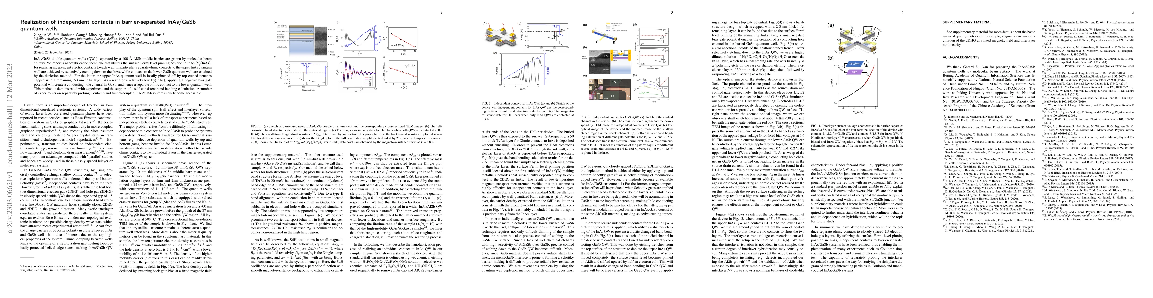 Thumbnail for Realization of independent contacts in barrier-separated InAs/GaSb
  quantum wells