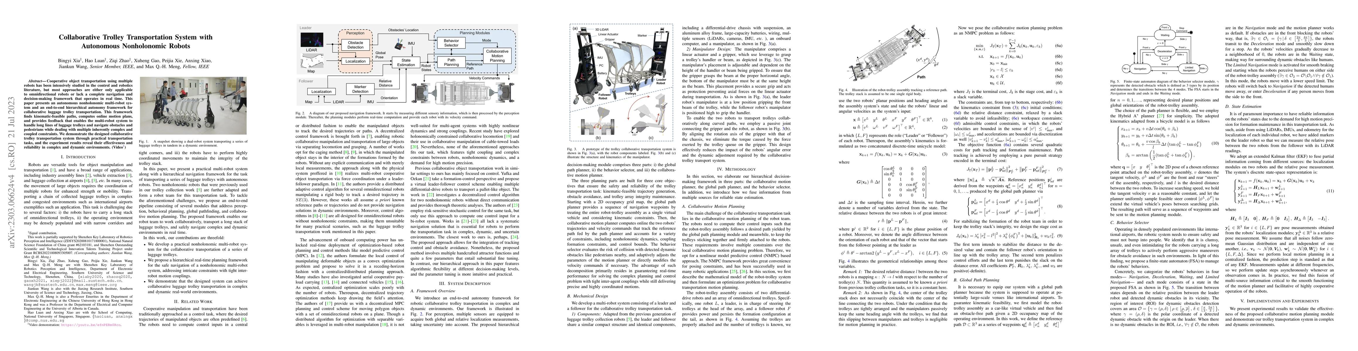 Thumbnail for Collaborative Trolley Transportation System with Autonomous Nonholonomic
  Robots