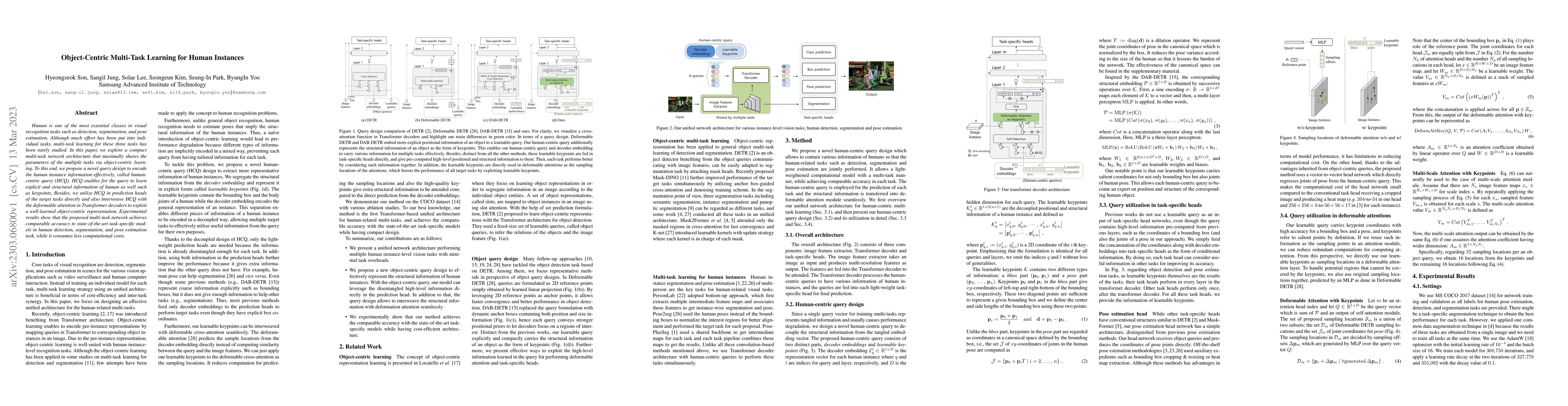 Thumbnail for Object-Centric Multi-Task Learning for Human Instances