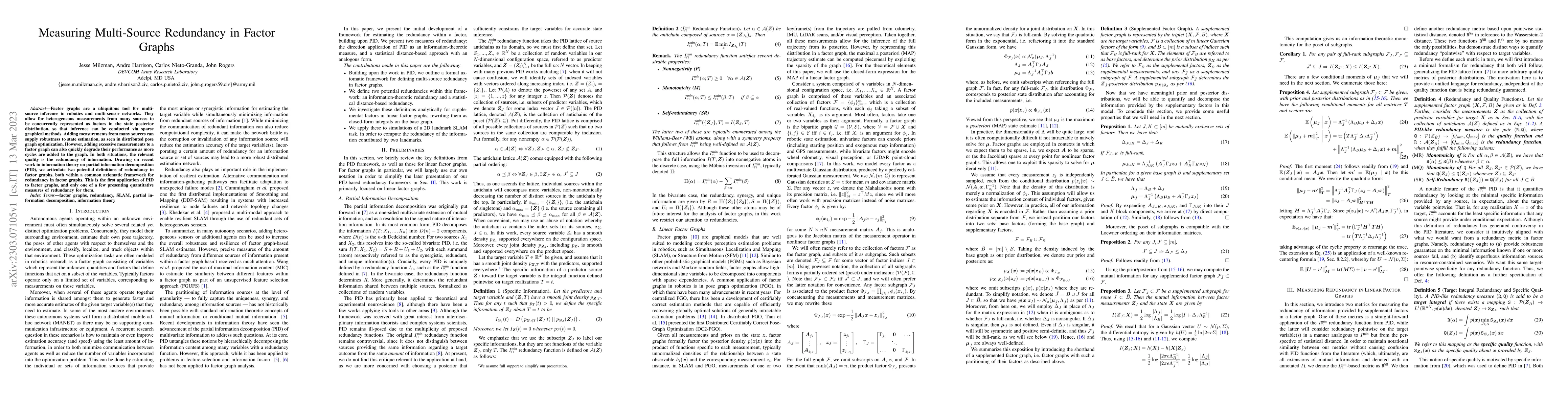 Thumbnail for Measuring Multi-Source Redundancy in Factor Graphs