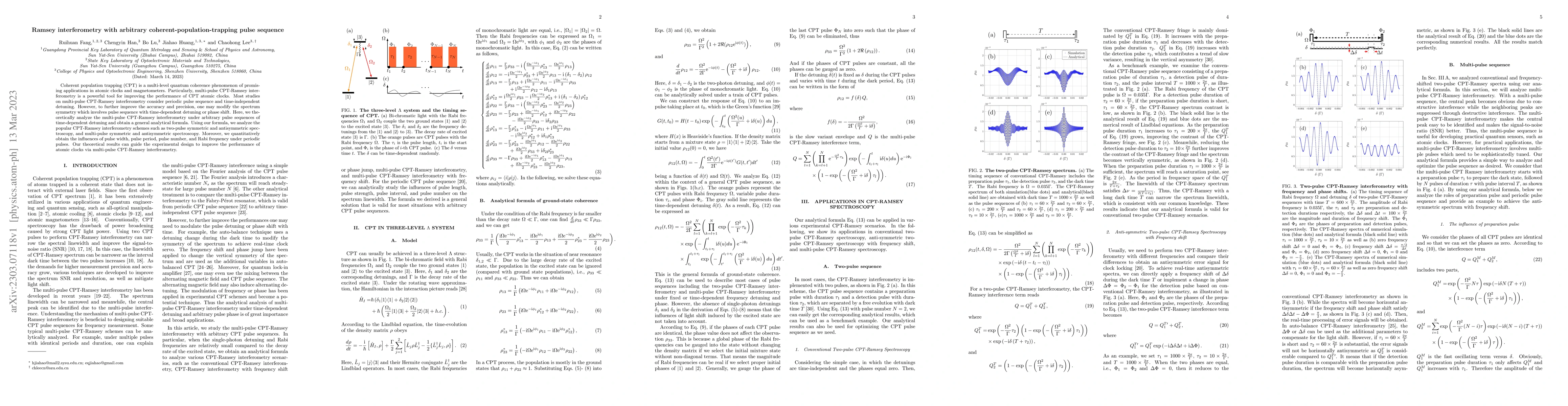 Thumbnail for Ramsey interferometry with arbitrary coherent-population-trapping pulse
  sequence
