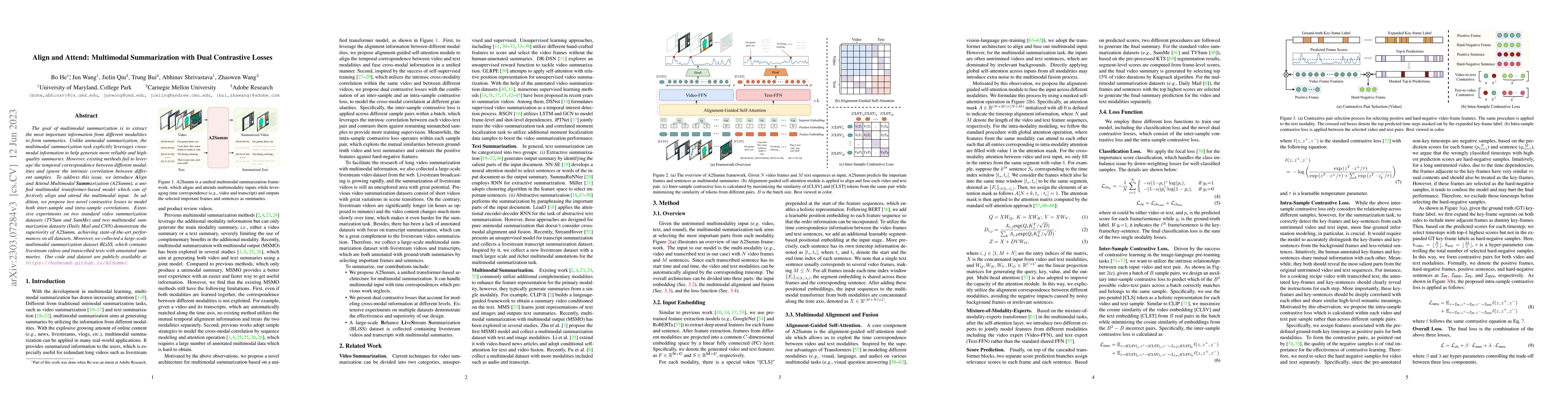 Thumbnail for Align and Attend: Multimodal Summarization with Dual Contrastive Losses