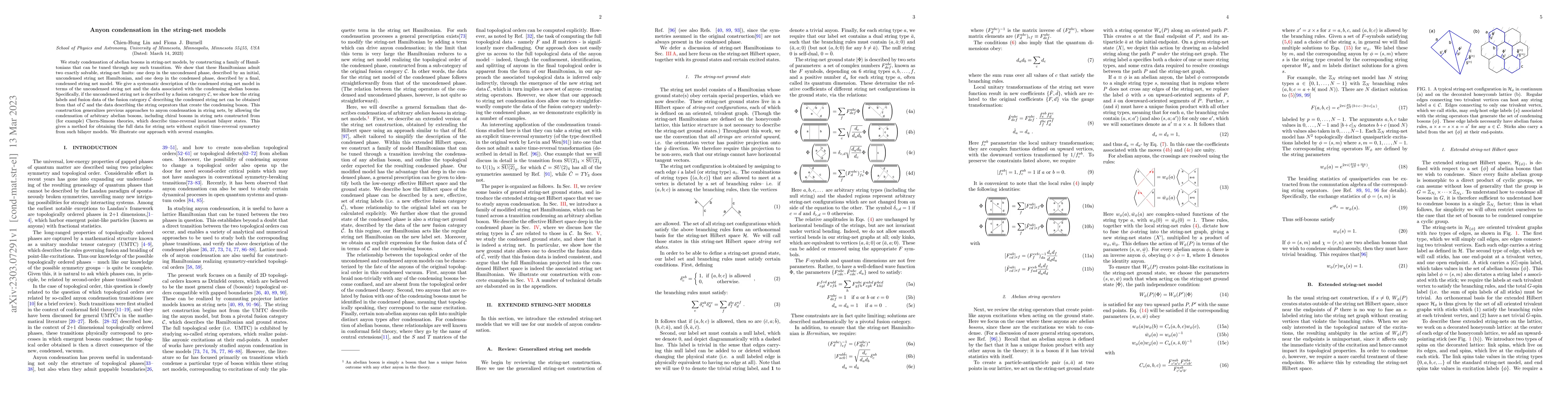 Thumbnail for Anyon condensation in the string-net models