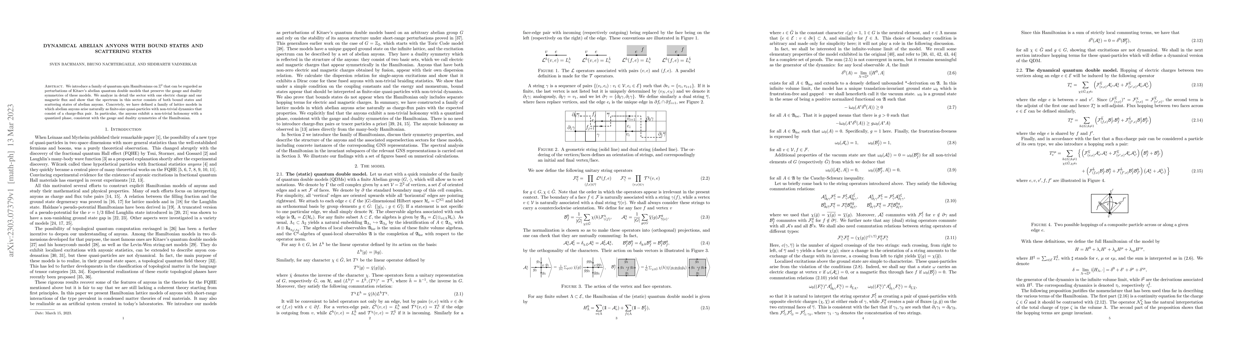 Thumbnail for Dynamical abelian anyons with bound states and scattering states