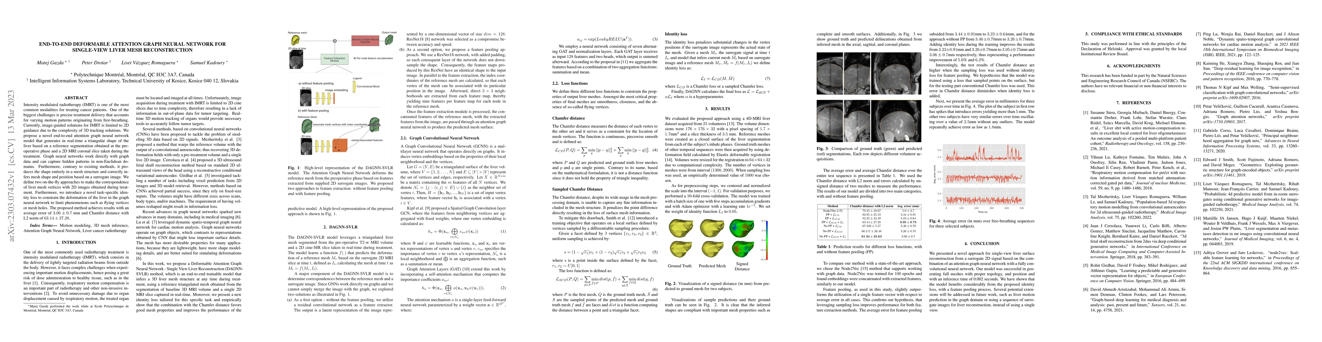 Thumbnail for End-to-end Deformable Attention Graph Neural Network for Single-view
  Liver Mesh Reconstruction