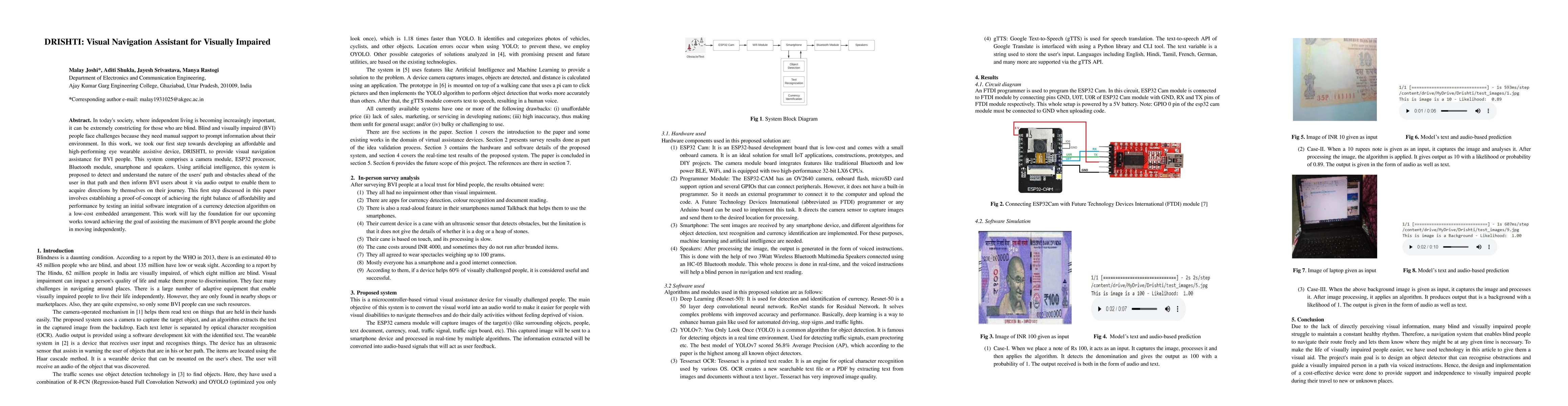 Thumbnail for DRISHTI: Visual Navigation Assistant for Visually Impaired