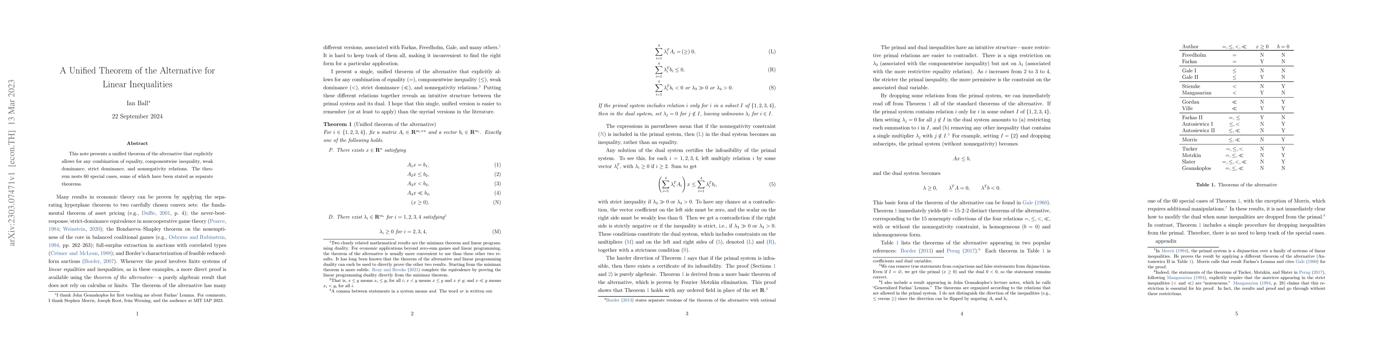 Thumbnail for A Unified Theorem of the Alternative