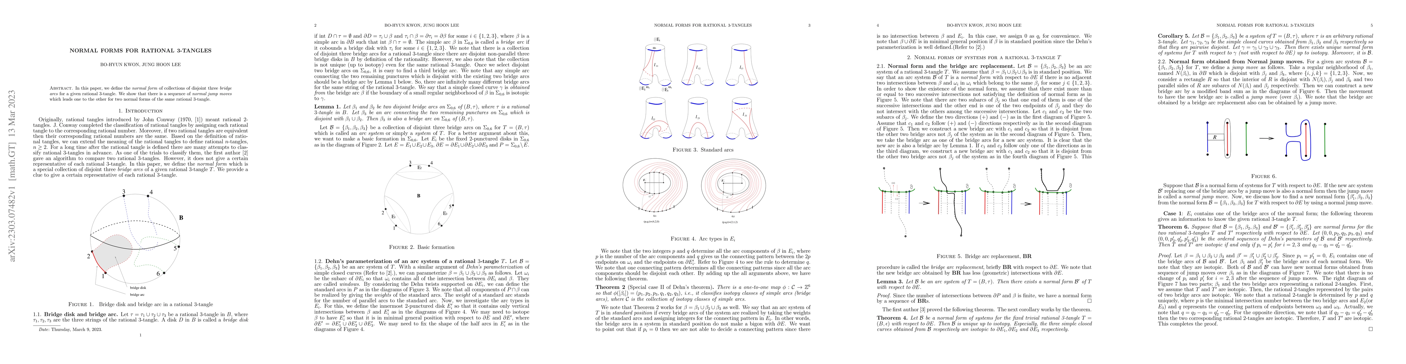 Thumbnail for Normal forms for rational 3-tangles