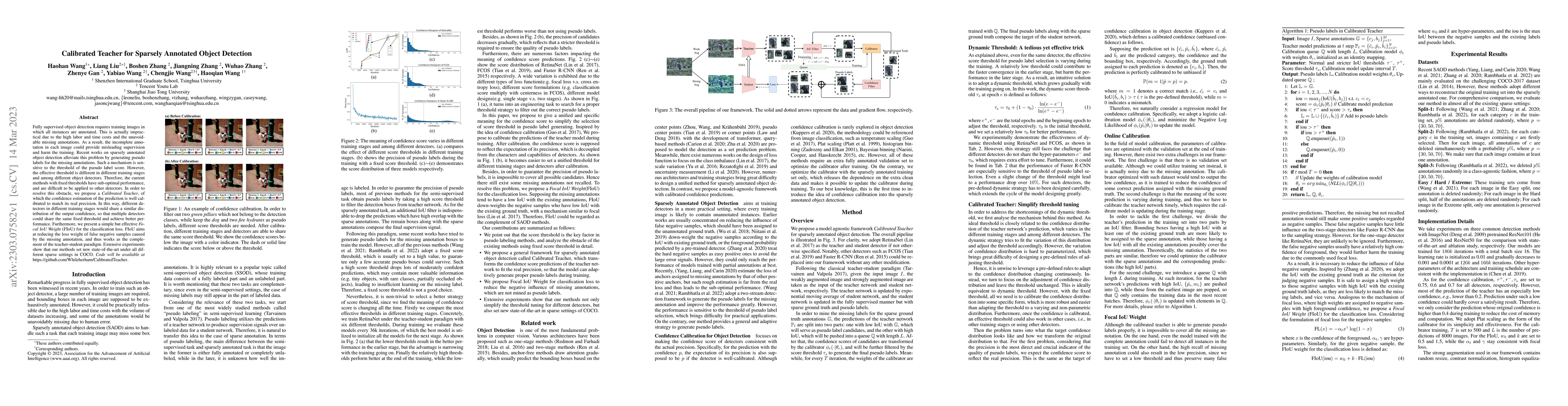 Thumbnail for Calibrated Teacher for Sparsely Annotated Object Detection