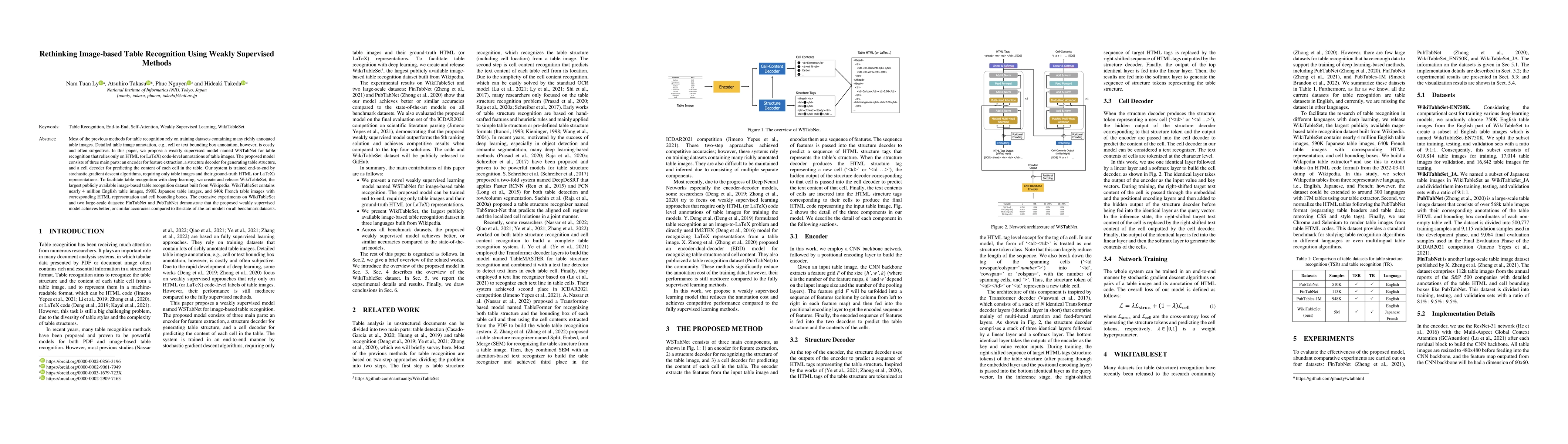 Thumbnail for Rethinking Image-based Table Recognition Using Weakly Supervised Methods