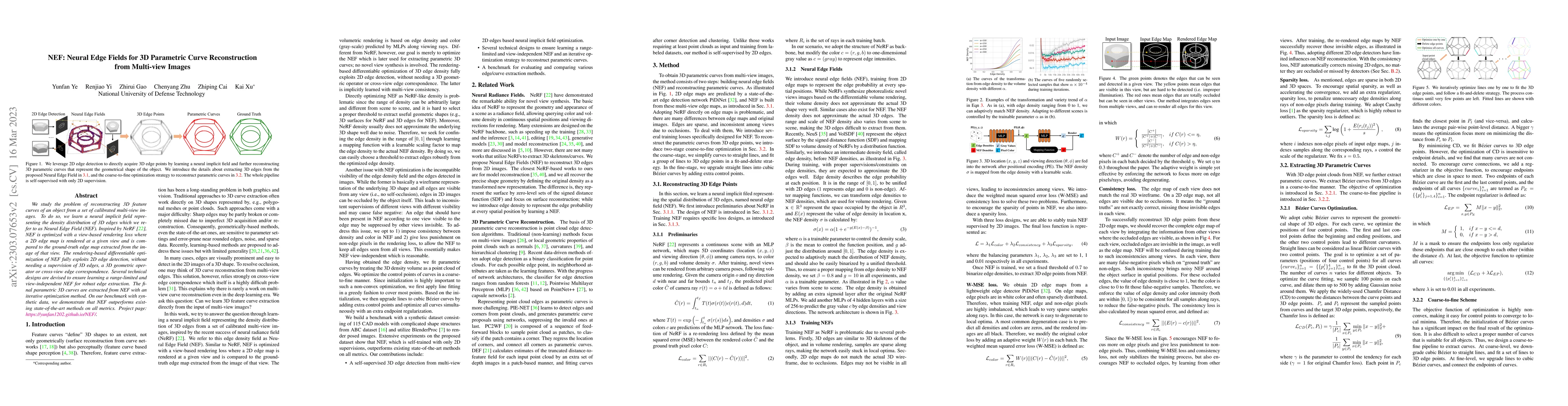 Thumbnail for NEF: Neural Edge Fields for 3D Parametric Curve Reconstruction from
  Multi-view Images