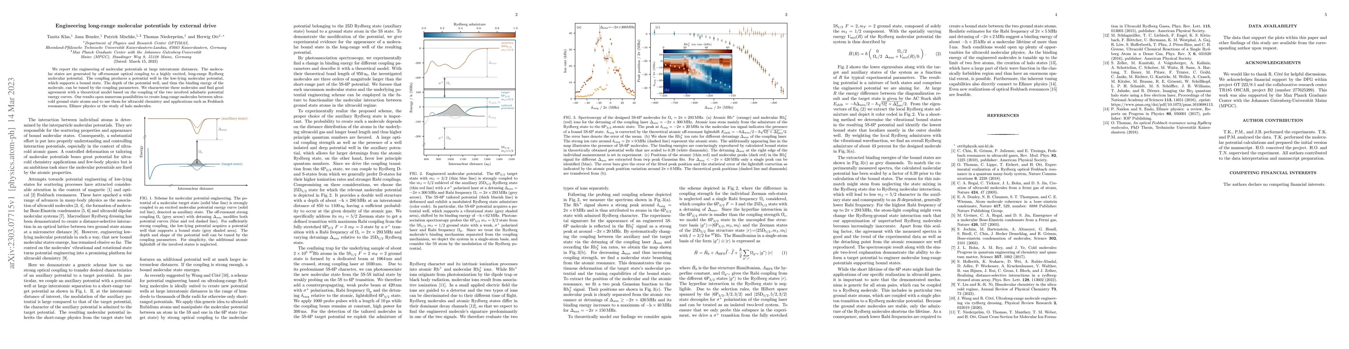 Thumbnail for Engineering long-range molecular potentials by external drive