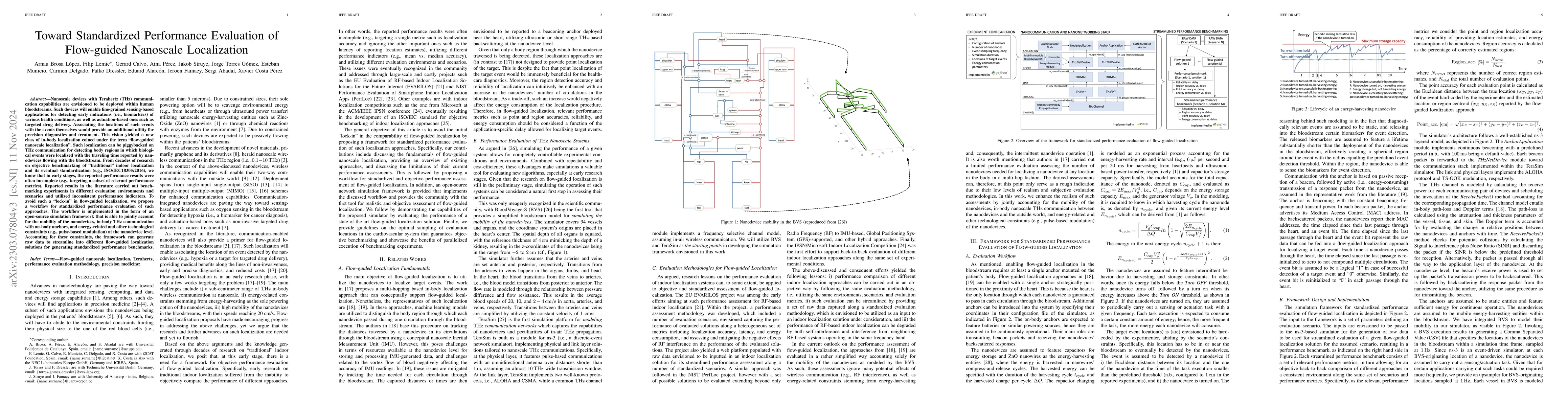 Thumbnail for Toward Standardized Performance Evaluation of Flow-guided Nanoscale
  Localization