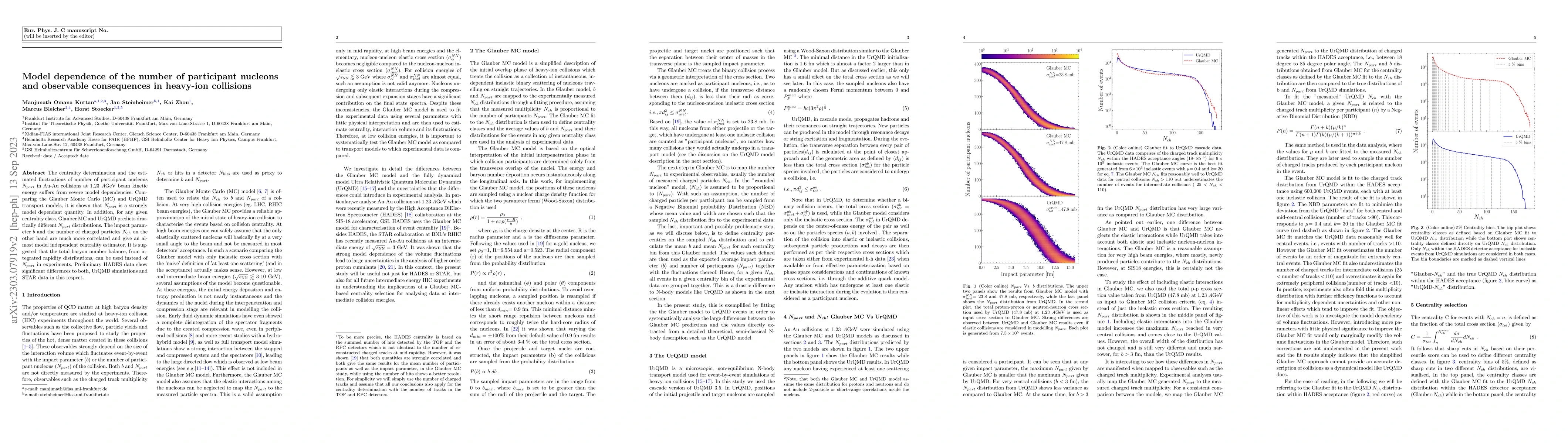 Thumbnail for Model dependence of the number of participant nucleons and observable
  consequences in heavy-ion collisions
