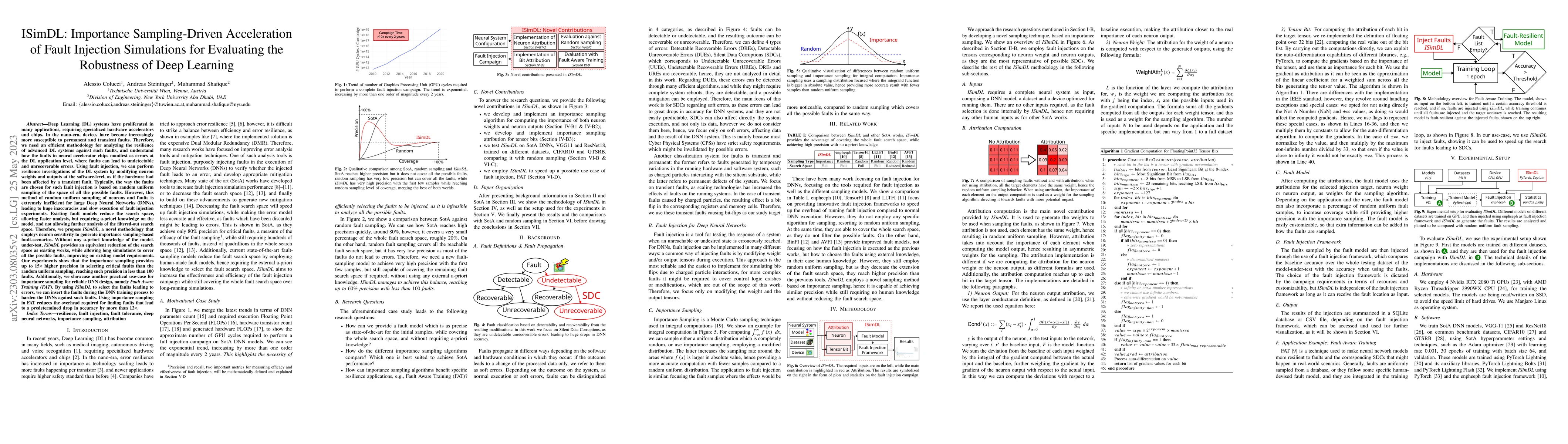 Thumbnail for ISimDL: Importance Sampling-Driven Acceleration of Fault Injection
  Simulations for Evaluating the Robustness of Deep Learning