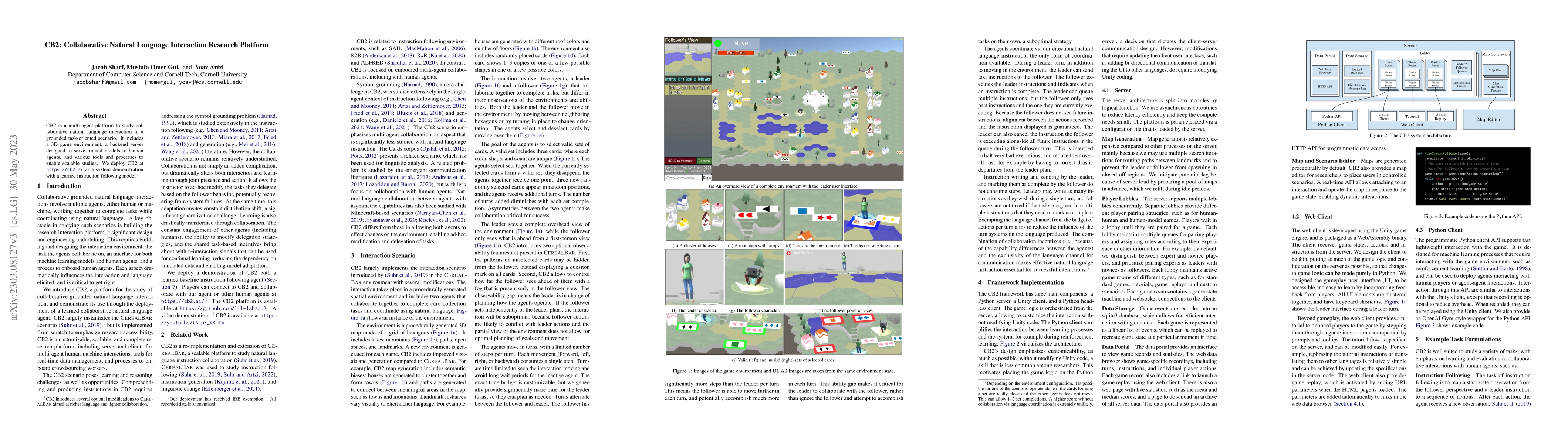 Thumbnail for CB2: Collaborative Natural Language Interaction Research Platform