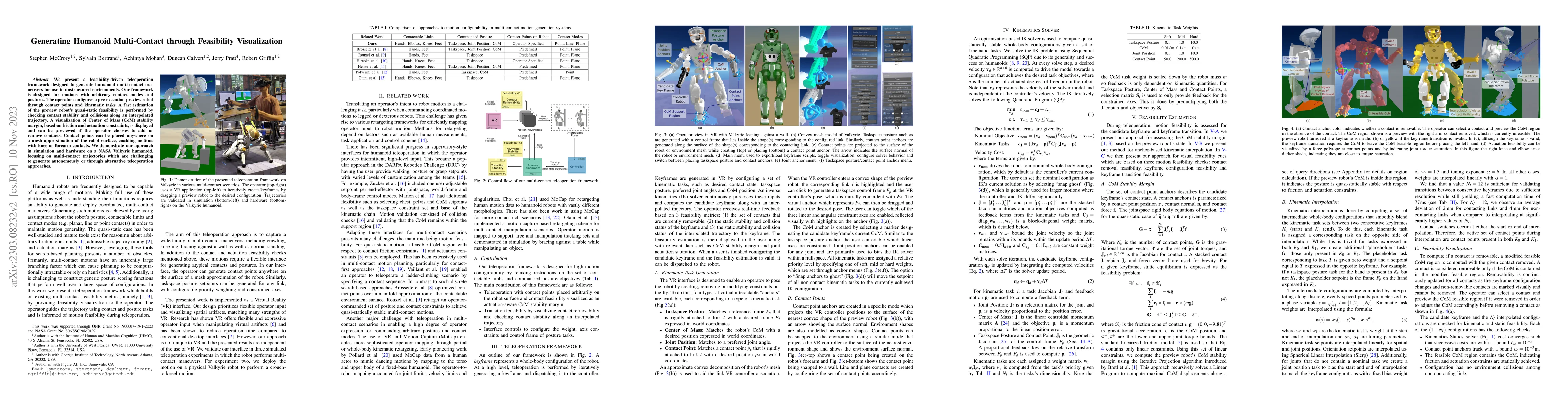 Thumbnail for Generating Humanoid Multi-Contact through Feasibility Visualization
