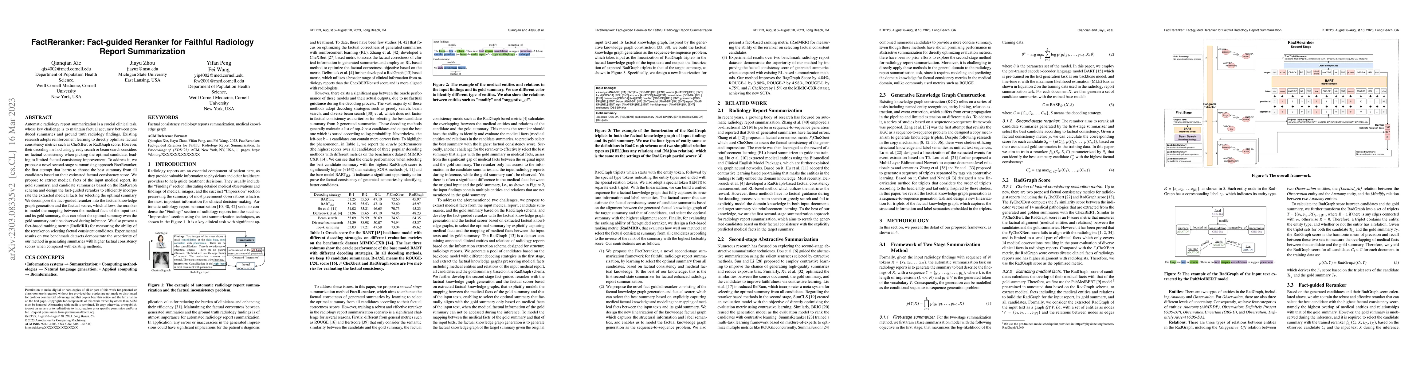 Thumbnail for FactReranker: Fact-guided Reranker for Faithful Radiology Report
  Summarization