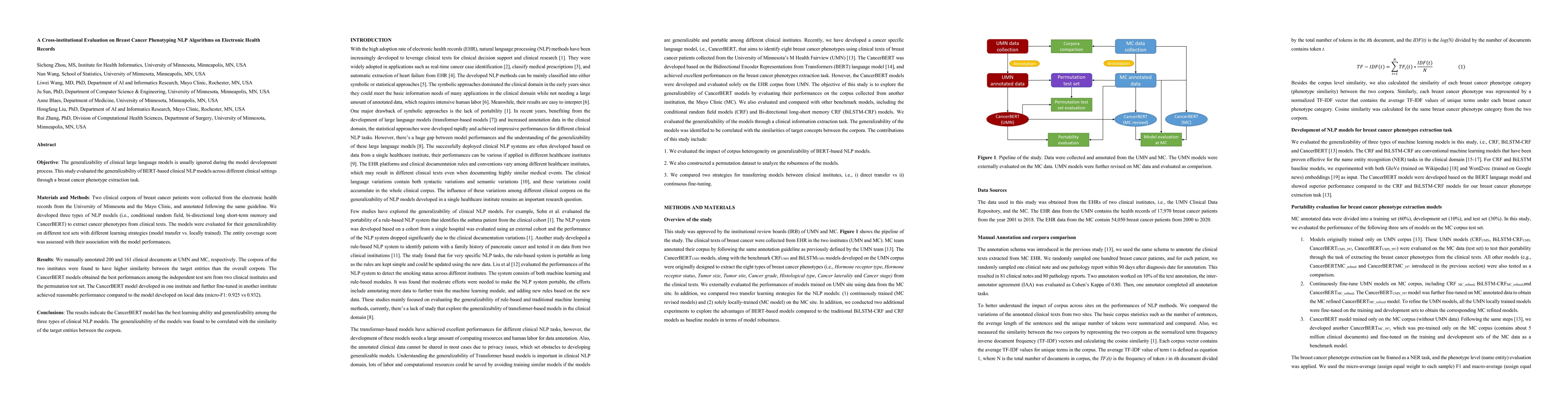 Thumbnail for A Cross-institutional Evaluation on Breast Cancer Phenotyping NLP
  Algorithms on Electronic Health Records