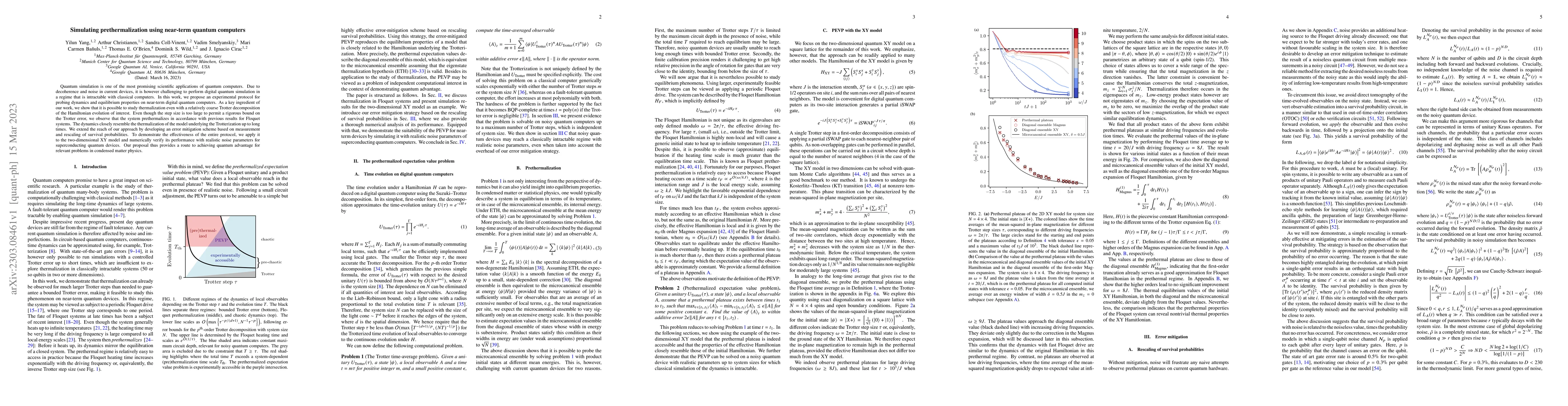 Thumbnail for Simulating prethermalization using near-term quantum computers
