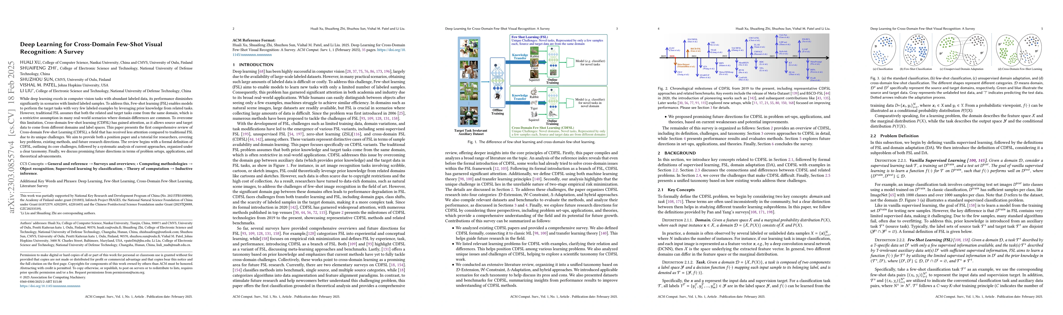 Thumbnail for Deep Learning for Cross-Domain Few-Shot Visual Recognition: A Survey