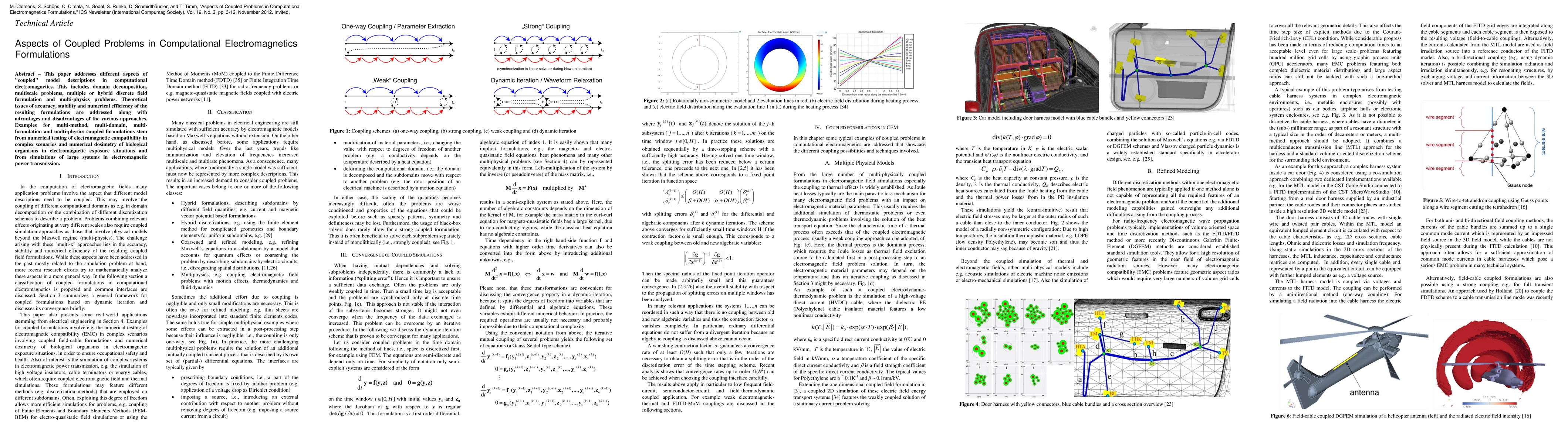 Thumbnail for Aspects of Coupled Problems in Computational Electromagnetics
  Formulations