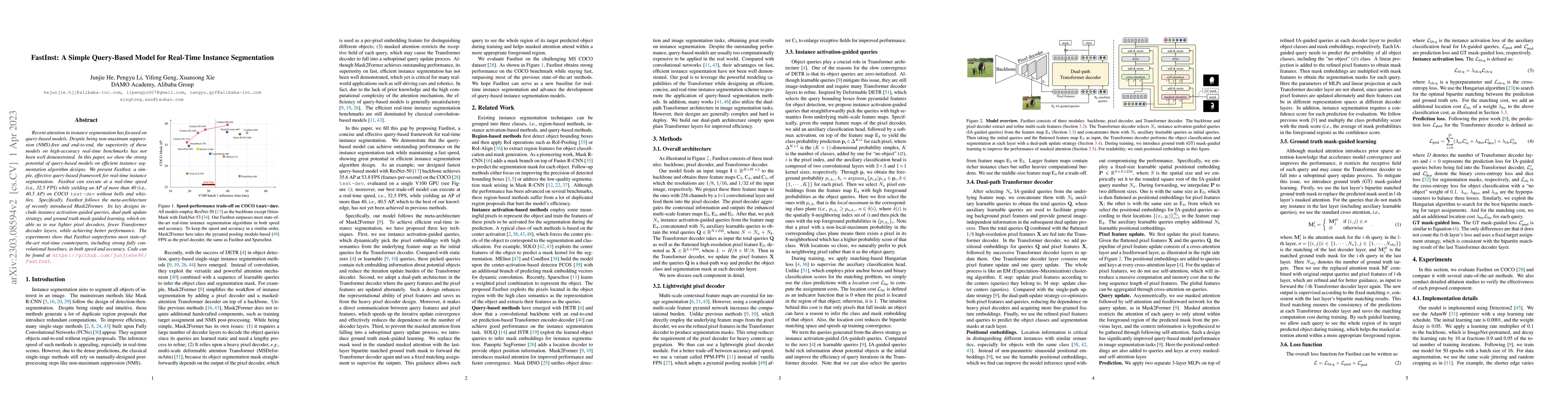 Thumbnail for FastInst: A Simple Query-Based Model for Real-Time Instance Segmentation
