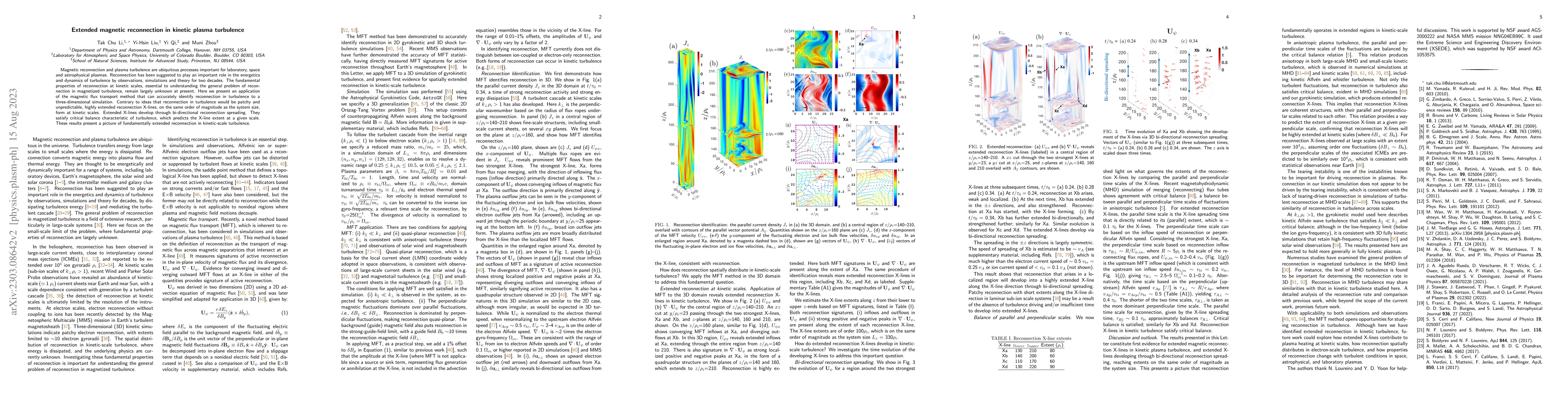 Thumbnail for Extended magnetic reconnection in kinetic plasma turbulence