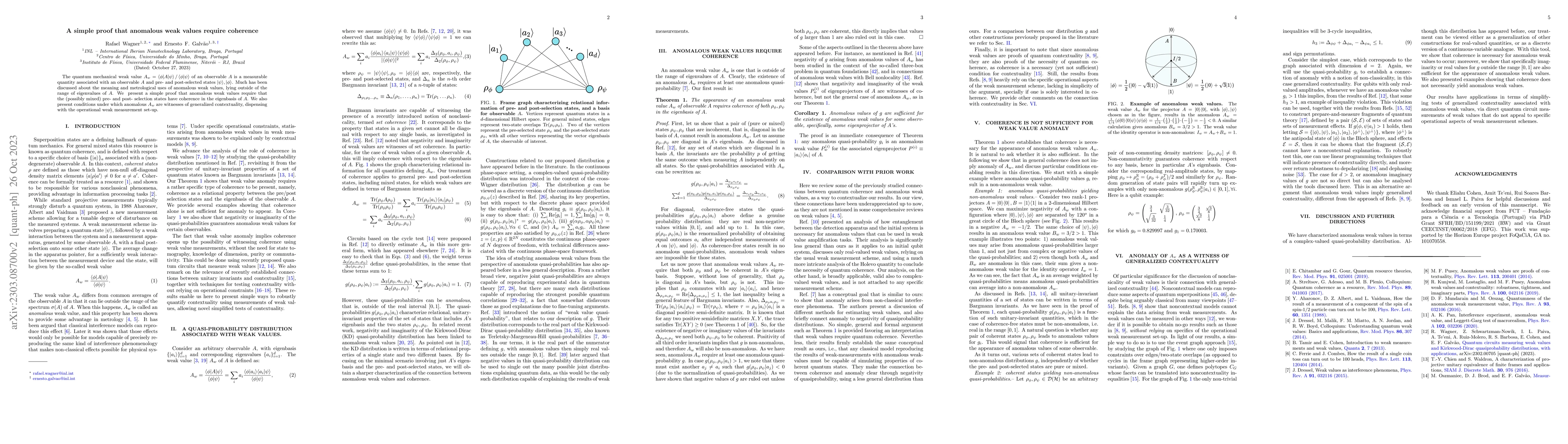 Thumbnail for A simple proof that anomalous weak values require coherence