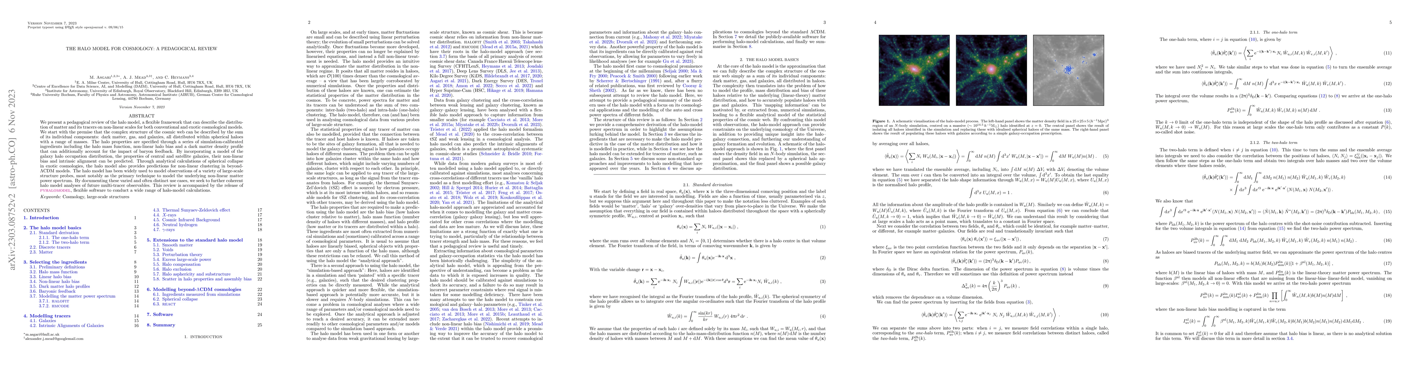 Thumbnail for The halo model for cosmology: a pedagogical review
