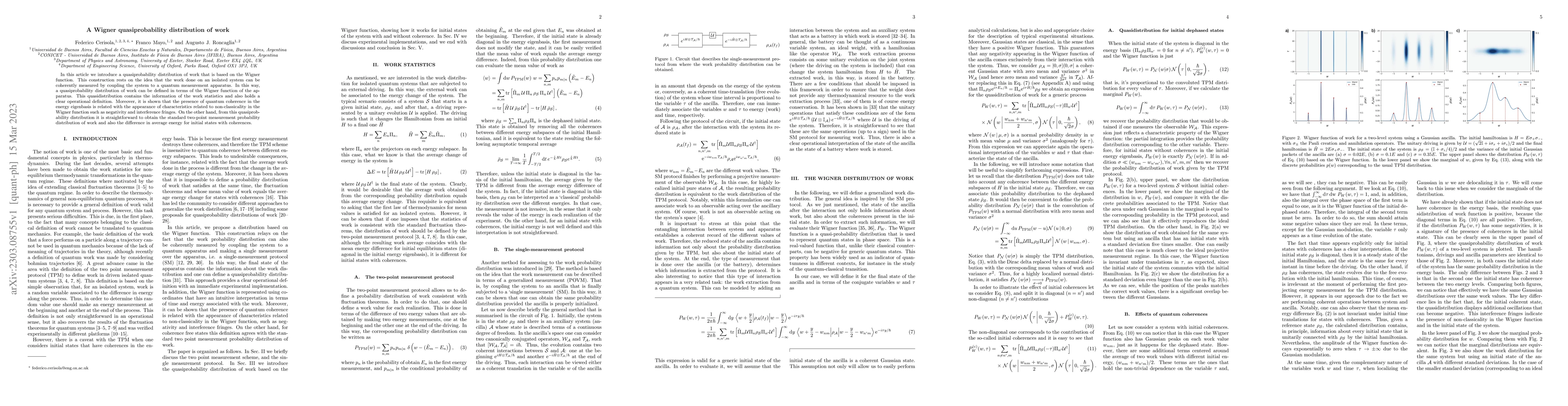 Thumbnail for A Wigner quasiprobability distribution of work