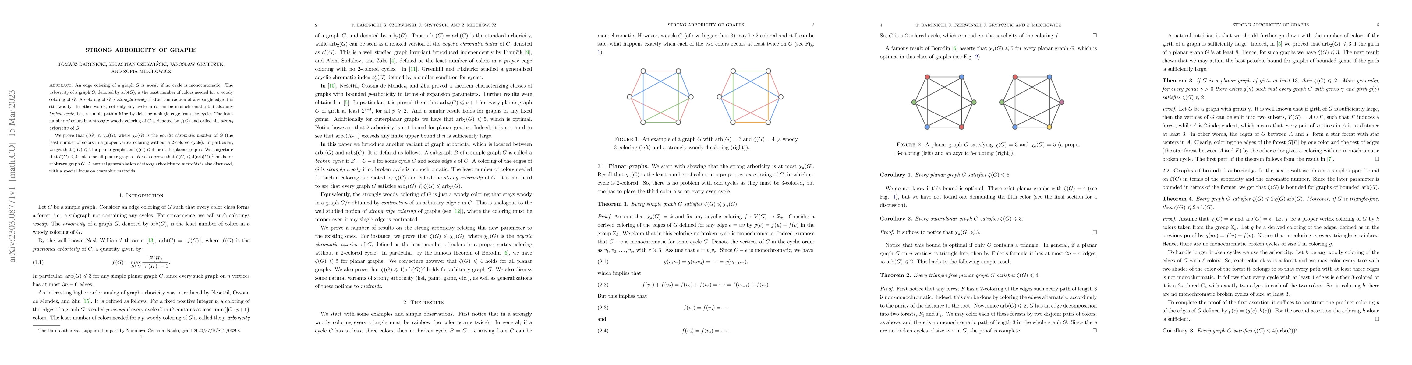 Thumbnail for Strong arboricity of graphs