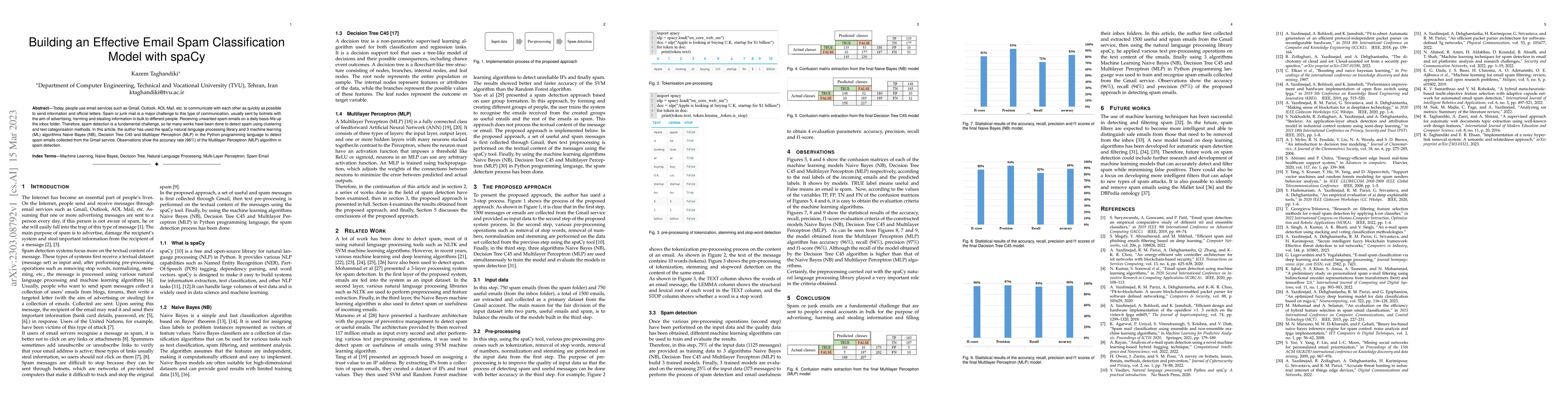 Thumbnail for Building an Effective Email Spam Classification Model with spaCy