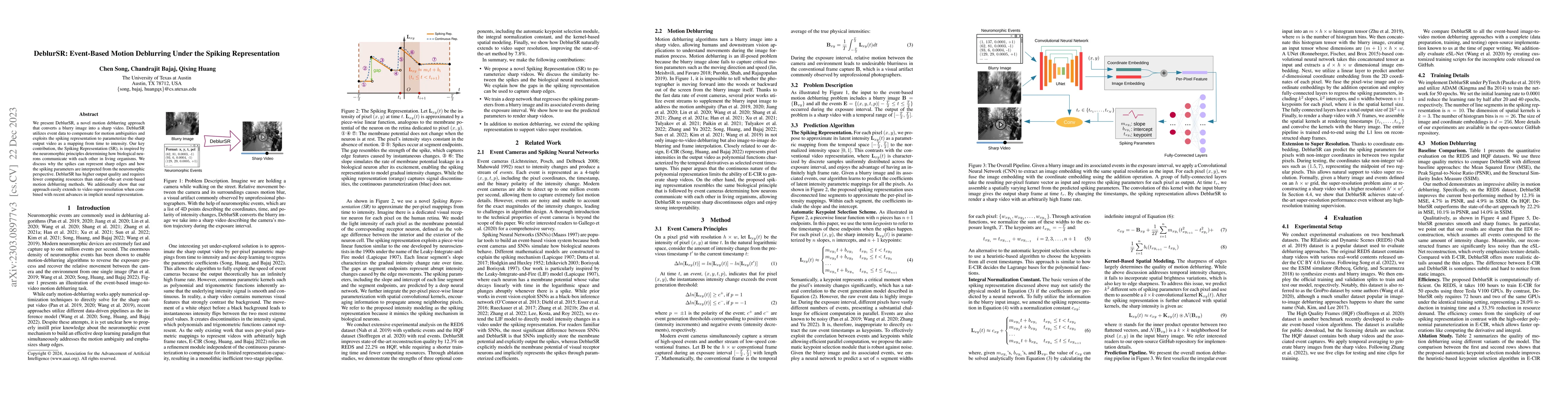Thumbnail for DeblurSR: Event-Based Motion Deblurring Under the Spiking Representation