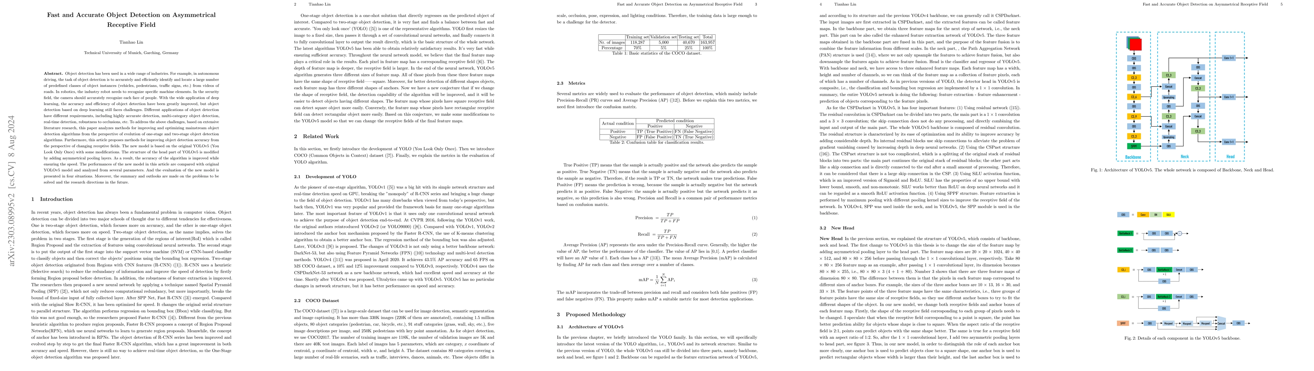 Thumbnail for Fast and Accurate Object Detection on Asymmetrical Receptive Field