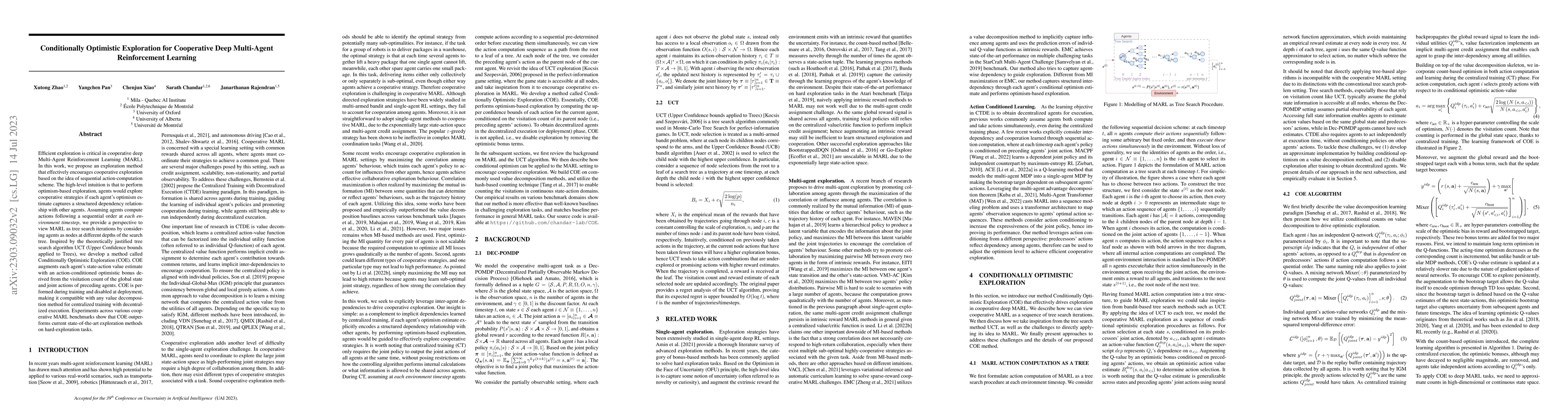 Thumbnail for Conditionally Optimistic Exploration for Cooperative Deep Multi-Agent
  Reinforcement Learning
