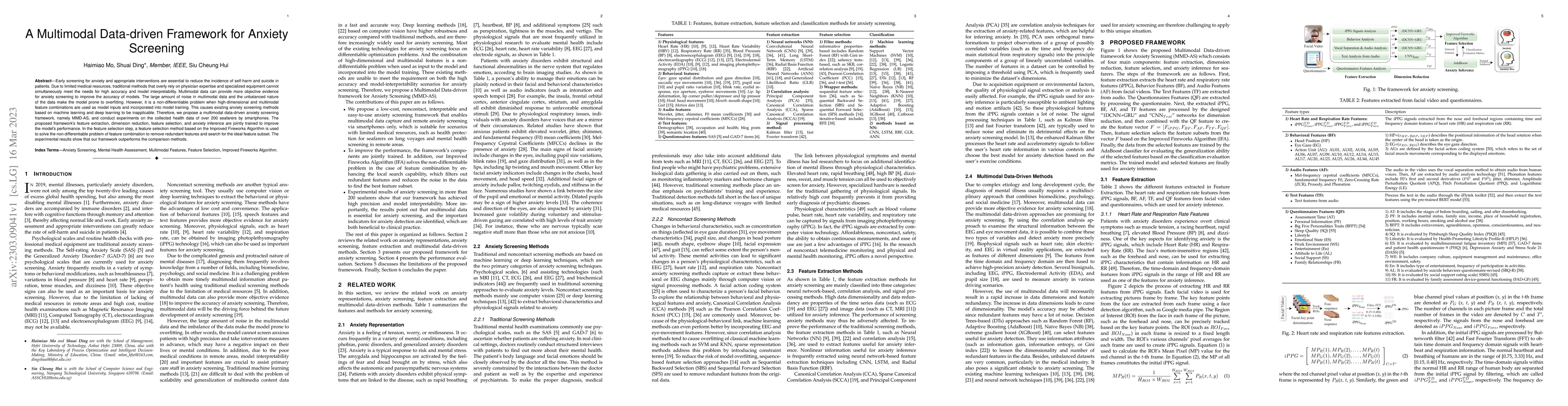 Thumbnail for A Multimodal Data-driven Framework for Anxiety Screening