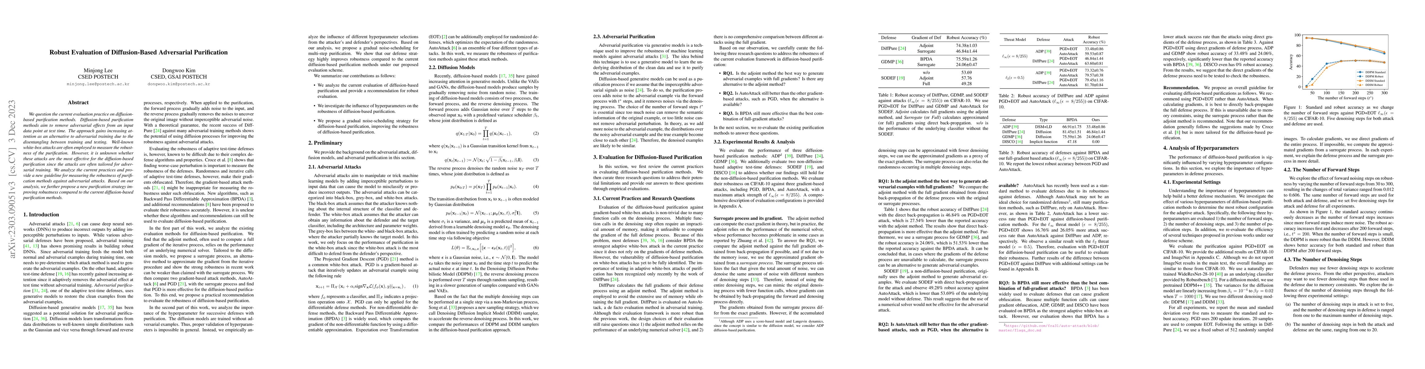 Thumbnail for Robust Evaluation of Diffusion-Based Adversarial Purification