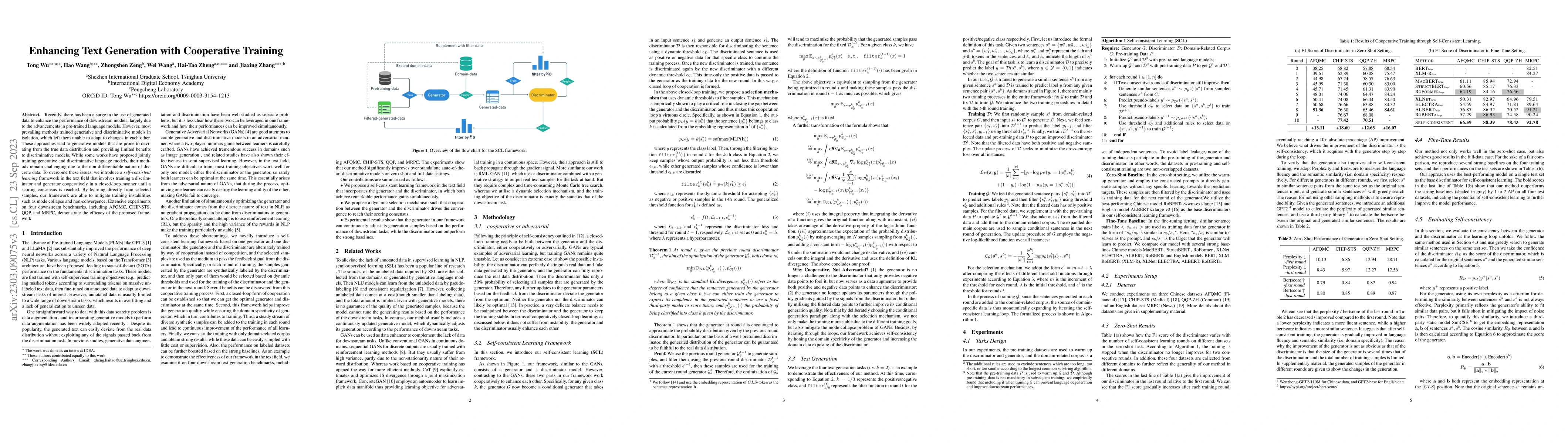 Thumbnail for Enhancing Text Generation with Cooperative Training