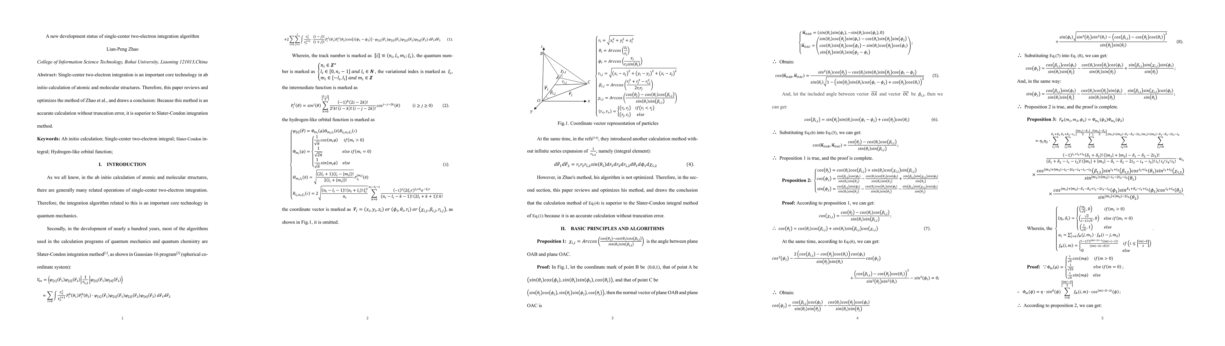 Thumbnail for A new development status of single-center two-electron integration
  algorithm