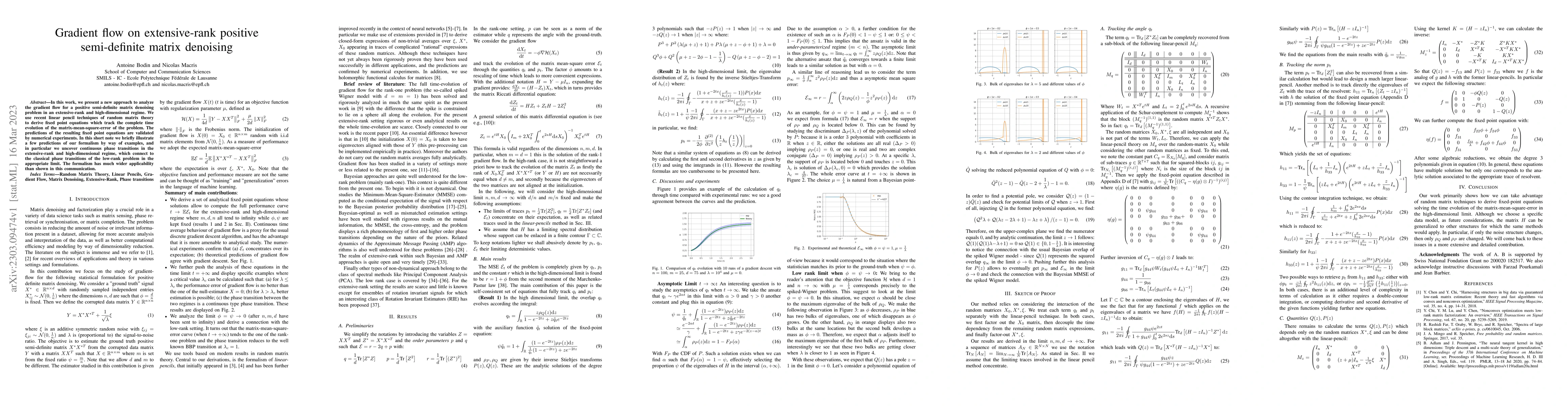 Thumbnail for Gradient flow on extensive-rank positive semi-definite matrix denoising