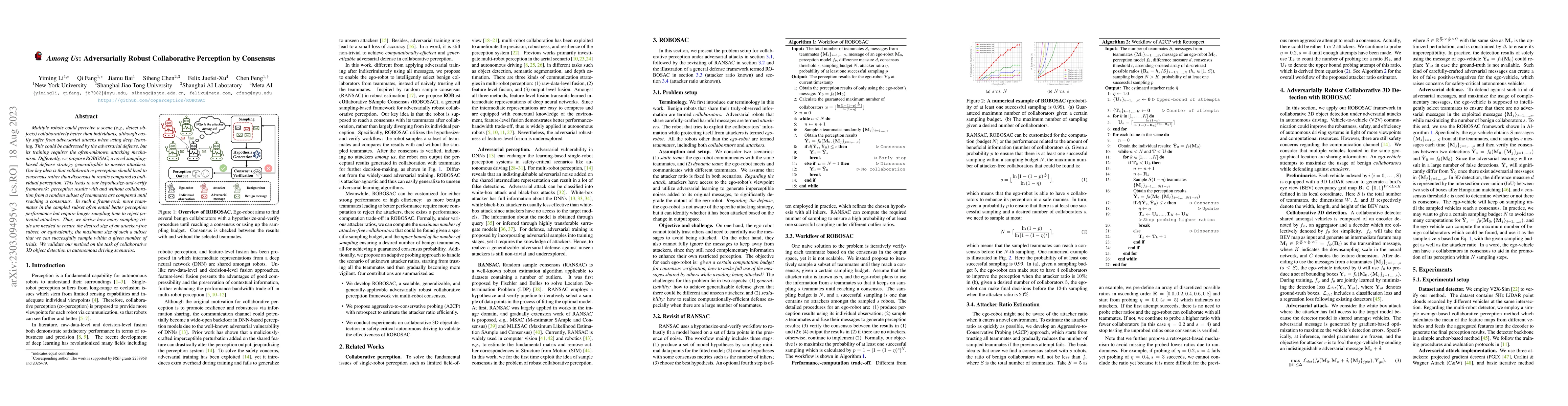 Thumbnail for Among Us: Adversarially Robust Collaborative Perception by Consensus