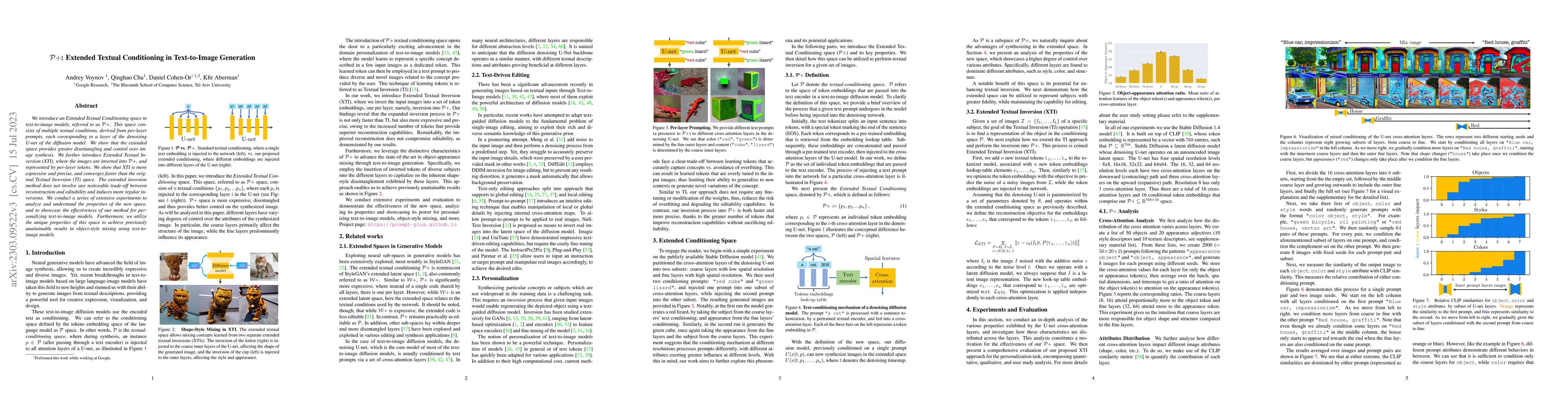 Thumbnail for P+: Extended Textual Conditioning in Text-to-Image Generation