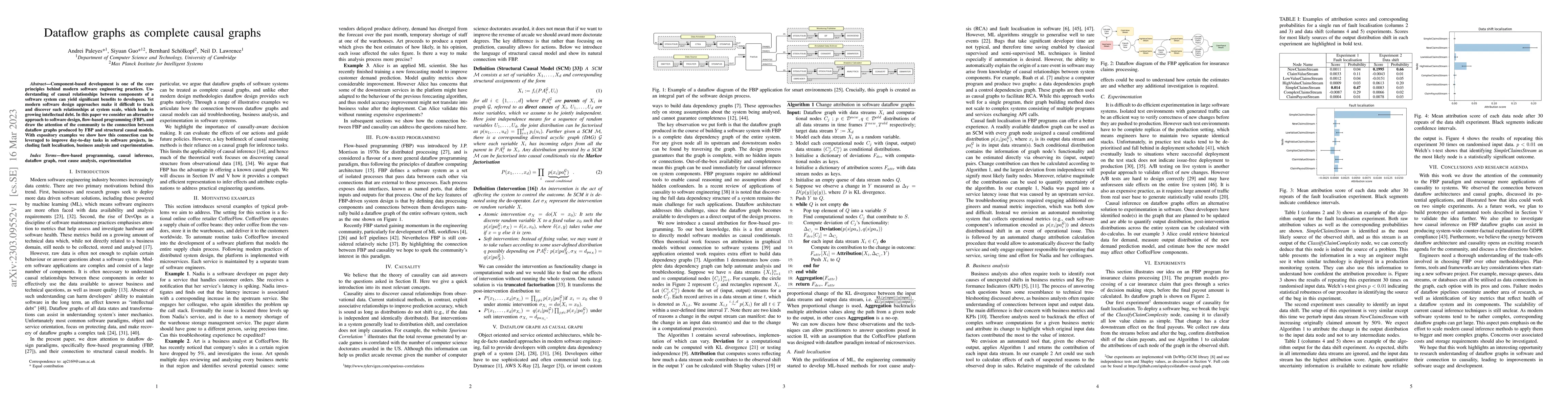 Thumbnail for Dataflow graphs as complete causal graphs