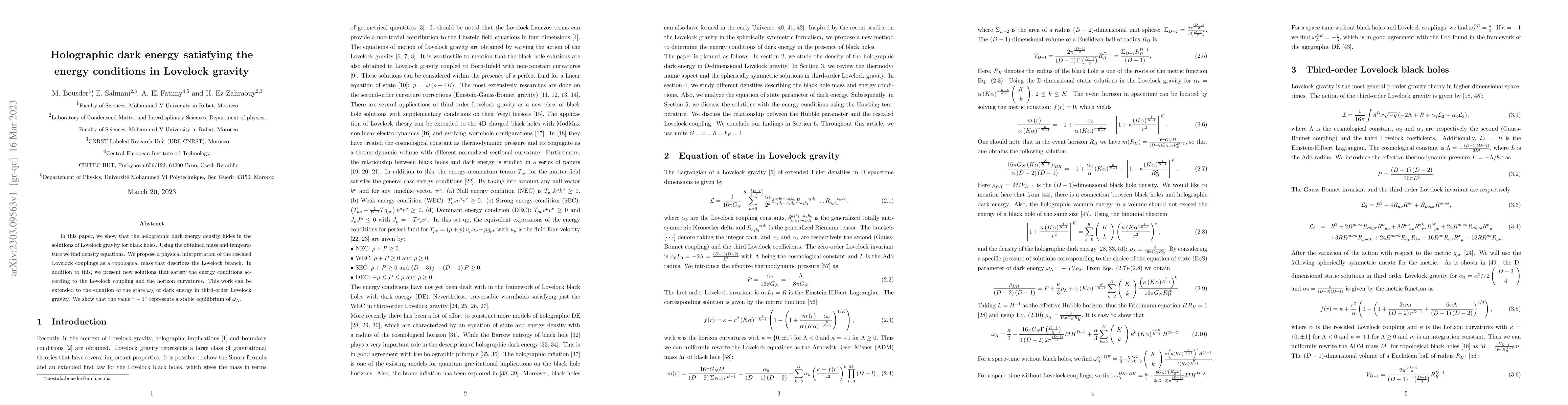 Thumbnail for Holographic dark energy satisfying the energy conditions in Lovelock
  gravity