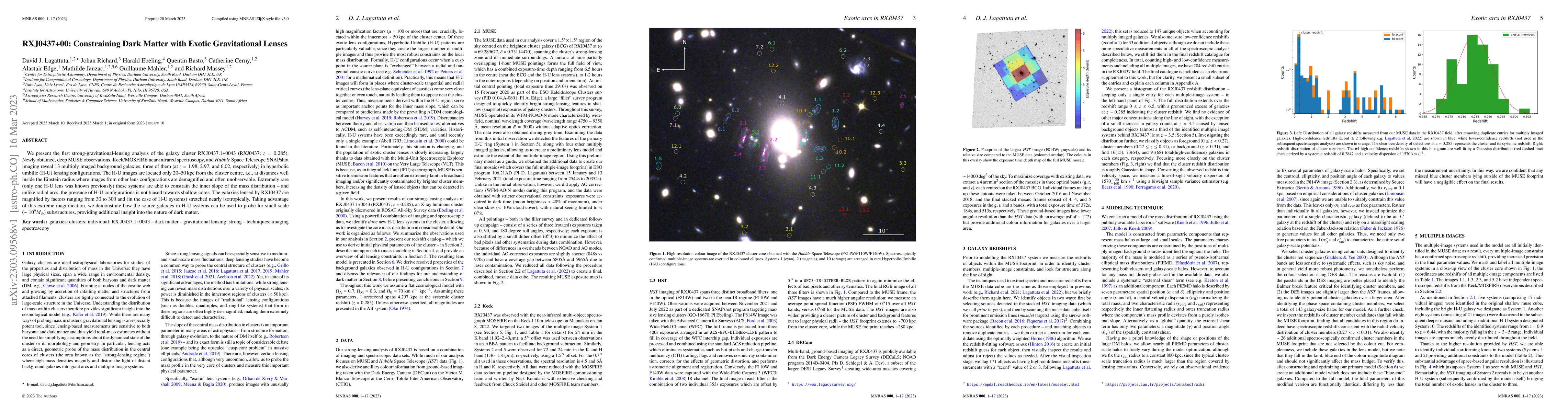 Thumbnail for RXJ0437+00: Constraining Dark Matter with Exotic Gravitational Lenses