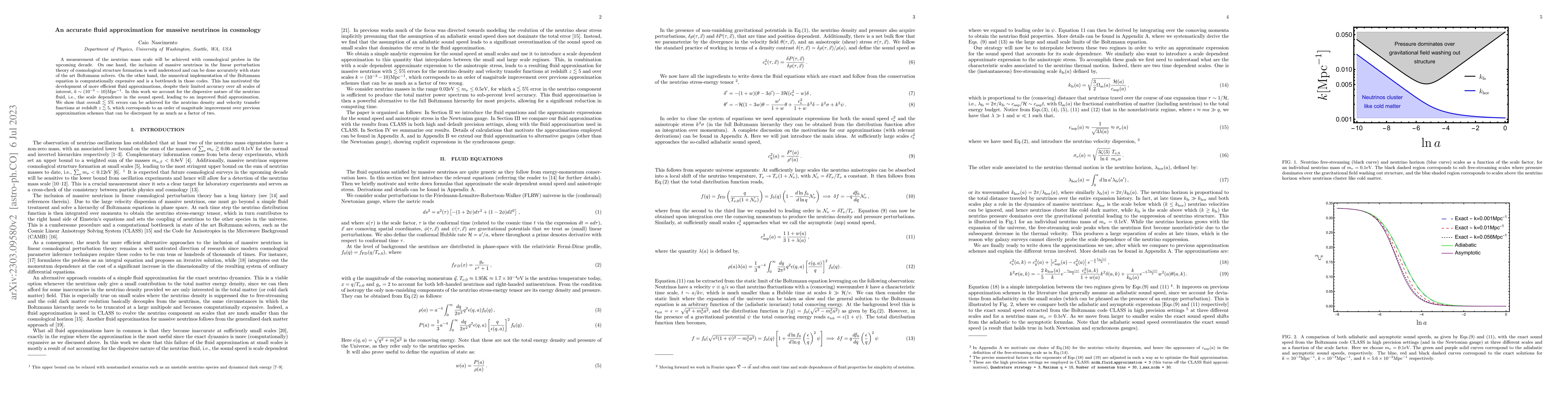 Thumbnail for An accurate fluid approximation for massive neutrinos in cosmology
