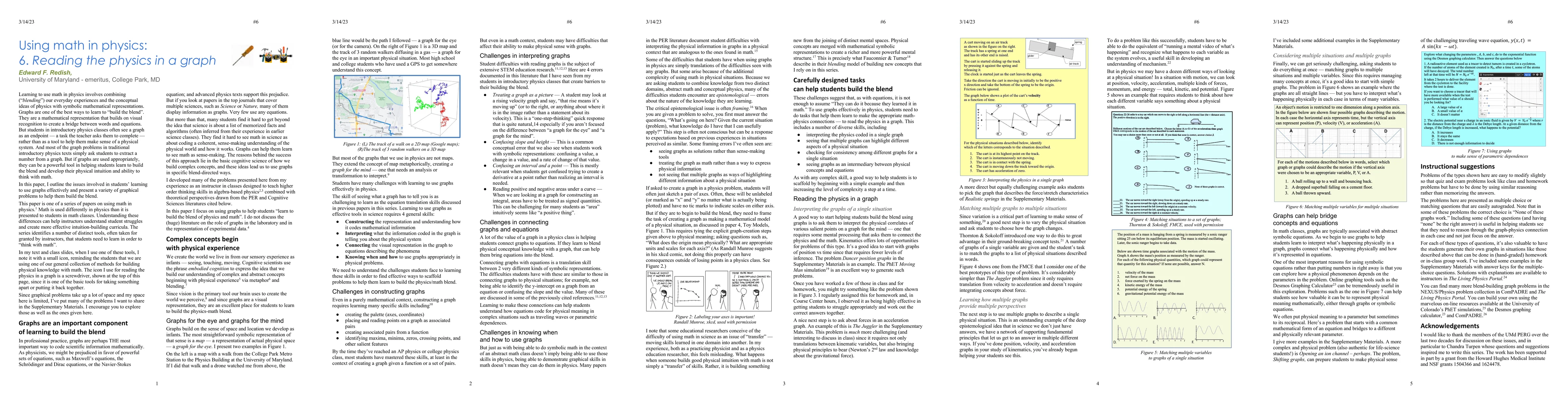 Thumbnail for Using math in physics: 6. Reading the physics in a graph
