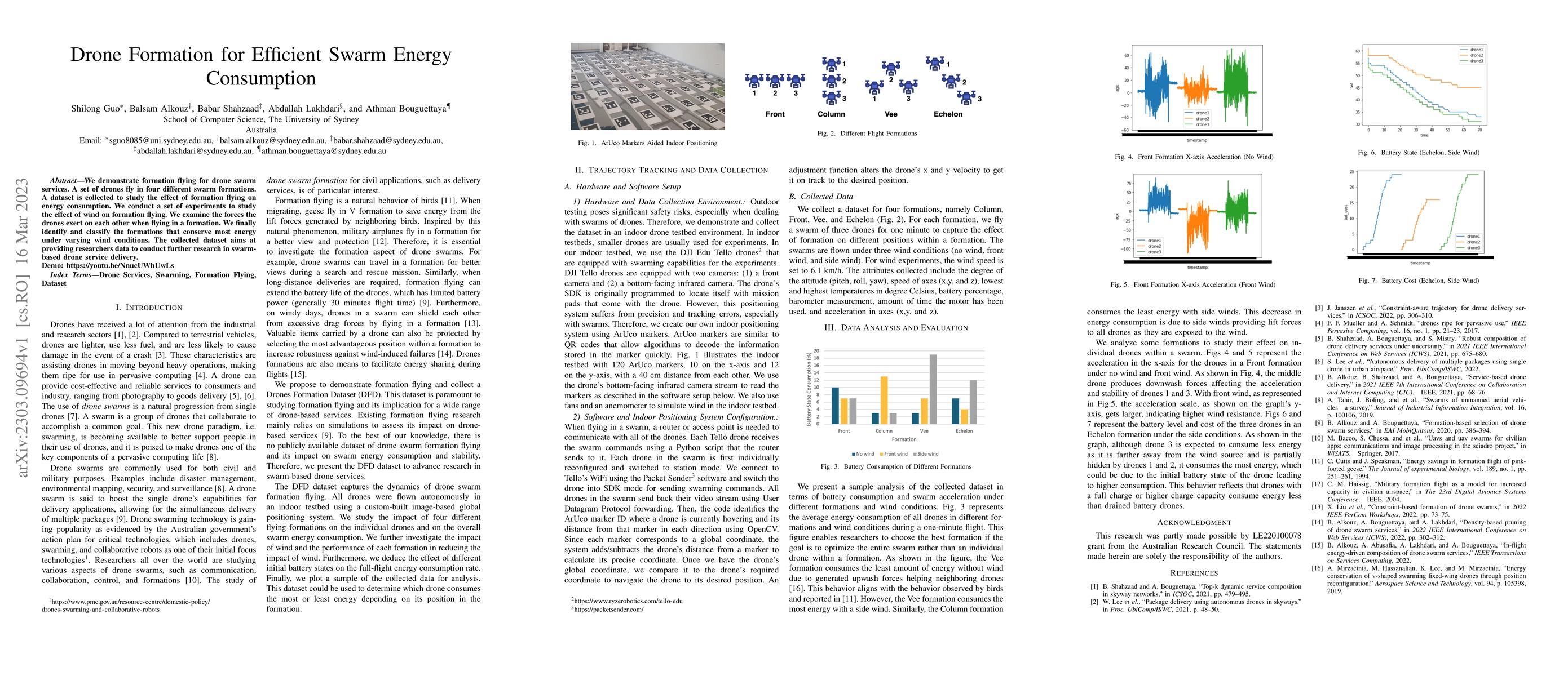 Thumbnail for Drone Formation for Efficient Swarm Energy Consumption