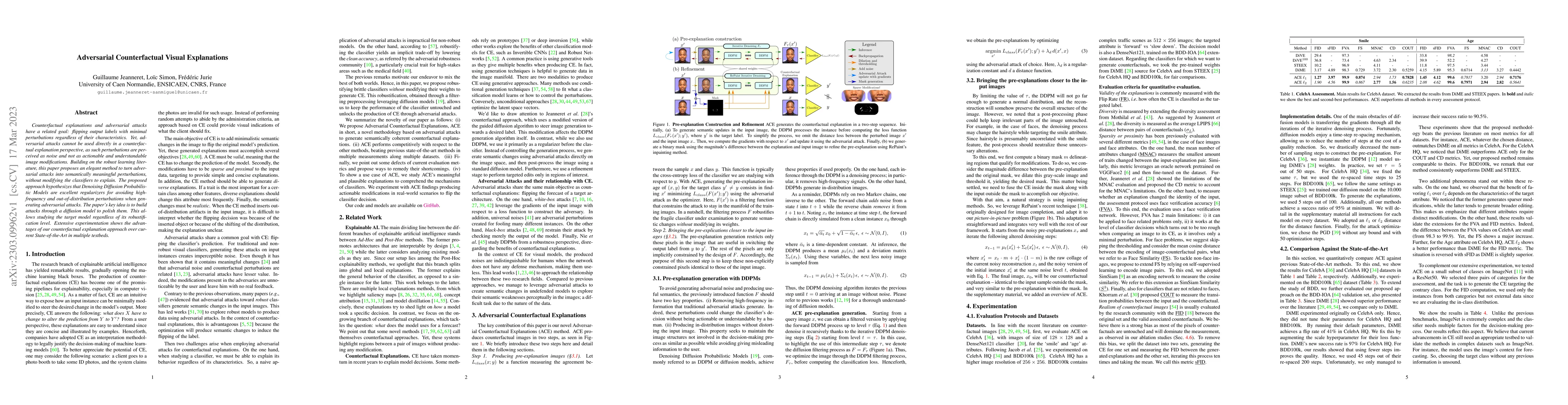 Thumbnail for Adversarial Counterfactual Visual Explanations